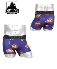 新品 未使用 X-LARGE エクストララージ 下着 X-LARGE メンズ ボクサーパンツ 518691【メール便】 ファイアロゴブルーのサムネイル