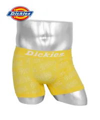 新品 未使用 Dickies ディッキーズ 下着 Dickies 成型 メンズボクサーパンツ 518756【メール便】 フォントイエローのサムネイル