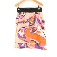 EMILIO PUCCI エミリオプッチ 総柄スカート ロング丈 38 - メルカリ