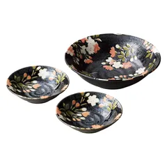 【ギフト】[食器]宇野千代 花和み 香物鉢揃