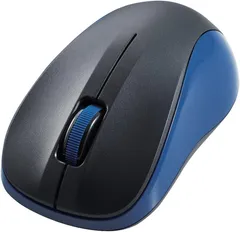 637 エレコム マウス ワイヤレスマウス Bluetooth 静音 3ボタン Sサイズ 抗菌 ブルー M-BY10BRSKBU