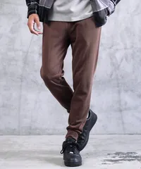 新品 未使用 JIGGYS SHOP(ジギーズショップ)裏毛 ワンポイント スウェットパンツ 218506 ブラウン A