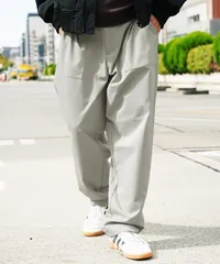 新品 未使用 ベイカーイージーパンツ 218701 ライトグレー