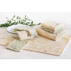 【ギフト】[タオル類]ル・セルクル フェイスタオル グリーン