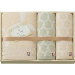 【ギフト】[タオル類]ル・セルクル バス・フェイスタオルセット