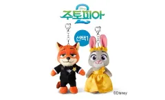 CGV ズートピア ニック ジュディ ぬいぐるみ キーホルダー 特典