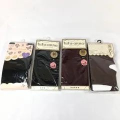 【新品未開封】tutu anna　（チュチュアンナ） 他 タイツ レギンス 4点セット 40/80/110デニール M-L