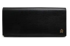 ダンヒル／Dunhill 長財布 財布 ウォレット メンズ 男性 男性用 レザー 革 本革 ブラック 黒  L2S810A BELGRAVE ベルグレイブ 二つ折り 小銭入れあり