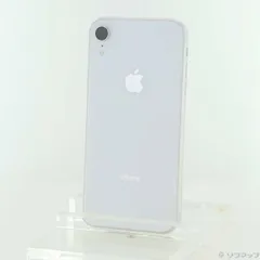 ソフマップ 〔中古品〕 iPhoneXR 64GB ホワイト MT032J／A SIMフリー【352】