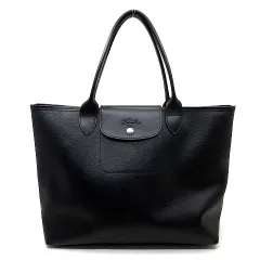 ロンシャン LONGCHAMP ル プリアージュ シティ トップハンドル トートバッグ 黒 ブラック 10182HYQ001