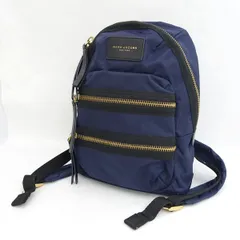 MARC JACOBS / マークジェイコブス ■リュックサック  ミニバックパック 紺 ナイロン - 【バッグ/バック/BAG/鞄/カバン】 ブランド【中古】 