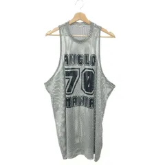 Vivienne Westwood ヴィヴィアンウエストウッドアングロマニア ノースリーブメッシュチュニック 38     ブラック/ホワイト レディース / 240002232387