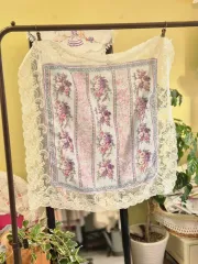 レース花柄ヴィンテージスカーフ