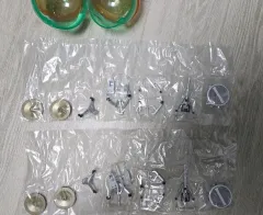 バンダイ パール ドラム ミニチュア コレクション2 (クリスタル ドラム) ハイハット + スネア パーツ