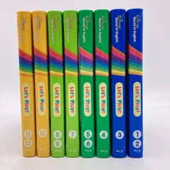 【限定価格】レッツプレイ　ブルーレイ　最新版　ディズニー英語システム　DWE　8010577