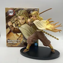 鬼滅の刃　VIBRATION STARS　煉獄杏寿郎＆猗窩座　A　セピアカラーver.　プライズ　フィギュア　バンダイ　バンダイナムコ　バンプレスト　（ME28-3433）