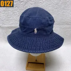 POLO ポロ ラルフローレン ネイビー バケットハット 帽子