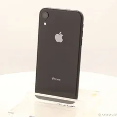 ソフマップ 〔中古品〕 iPhoneXR 128GB ブラック MT0G2J／A SIMフリー【198】