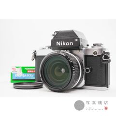 美品 Nikon F2 DP-1ファインダー 35mm Film Camera + Nikkor 28mm f/3.5 動作確認済