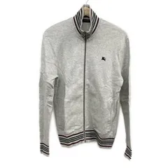 Burberry Black Label(バーバリーブラックレーベル) ブルゾン サイズ2 M メンズ美品  - ライトグレー×ボルドー×マルチ 長袖/春/秋