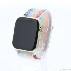 ソフマップ 〔中古品〕 Apple Watch Series 8 GPS + Cellular 45mm ゴールドステンレススチールケース プライドエディションスポーツループ【352】