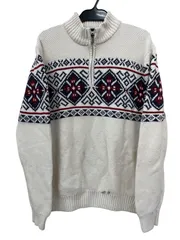 IZOD 長袖 ニット セーター XL 424