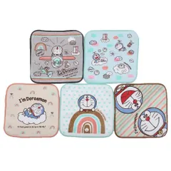 【メール便】アイムドラえもん ミニタオル ミニタオル5枚組 ナチュラルレインボー サンリオ 丸眞 はんかちタオル5枚セット 入園入学準備雑貨 アニメキャラクター グッズ 