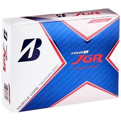 BRIDGESTONE TOUR B JGR Golf Balls, 2021 Model, 12-Pack, Matte Red