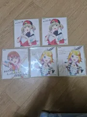 プロジェクトセカイ カラフルステージ！ 劇場版 特典 ビジュアル色紙 小豆沢こはね、花里みのり、LYNN