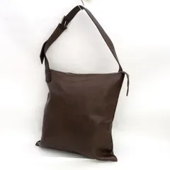 agnes b / アニエスベー ■ショルダーバッグ モミ革 ブラウン ワンショルダー 【バッグ/バック/BAG/鞄/カバン】 ブランド【中古】 