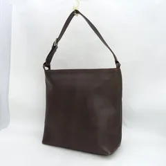 agnes b / アニエスベー ■ワンショルダー　レザーバッグ　セミショルダー　ブラウン系 【バッグ/バック/BAG/鞄/カバン】 ブランド【中古】 