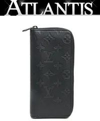 【広尾店】ルイヴィトン Louis Vuitton ジッピーウォレット ヴェルティカル 長財布 モノグラムシャドウ 黒金具 M62902 【18271】