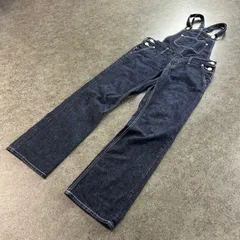 X-girl エックスガール デニム オーバーオール サロペット 無地 インディゴ レディース 0501910