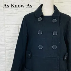As Know As アズノウアズ ピーコート 0110Kのサムネイル