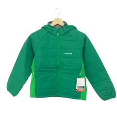 mont-bell モンベル ライト サーマラップ パーカ サイズ:150cm 中綿ジャケット/子供服 1101602  ナイロン グリーン キッズ / 240001184412
