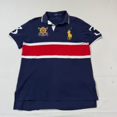 XL) ポロ ラルフローレン チーフキープ NEW YORK ビックポニー 半袖 カラーTシャツ