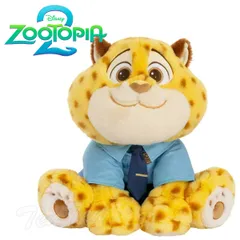 ズートピア クロウハウザー ぬいぐるみ ブランケット入り 大きいサイズ 50cm 気さくで親切 【新品】 Disney 特大 ぬいぐるみ ブランケット ふわふわ プレゼント 贈り物 チーター コストコ 流通限定