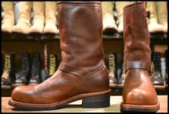 8D 良品 PT99プリント ベルト位置低い 03年】レッドウィング 8268