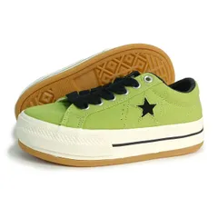 新品 25.5～29.0cm コンバース CONVERSE スニーカー メンズ レディース ローカット  厚底　ワンスターボーダースター OX ライトグリーン ONE STAR BOARDERSTAR OX