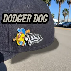新品　ドジャードッグピンズ　★ロサンゼルス・ドジャース　ニューエラ対応ピンズ　NEW ERAカスタムピンバッジ　大谷翔平　山本由伸　DODGERS