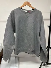 CHAMPION ワンポイント スウェット グレー L US古着