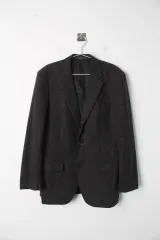 ユニクロ メンズ ウール混ブレンド ジャケット MAN L