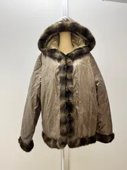 BALMAIN ダウンコート 毛皮コート C26012714