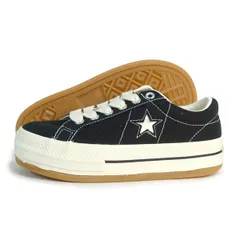 新品 23.0～25.0cm コンバース CONVERSE スニーカー メンズ レディース ローカット  厚底　ワンスターボーダースター OX ブラック ONE STAR BOARDERSTAR OX