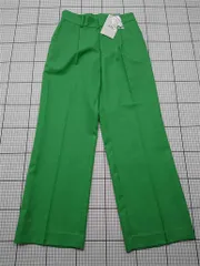 ◇ Θ ビス VIS BVS-34020-A ポリエステルパンツ グリーン系 Sサイズ レディース E 【1601150031952】