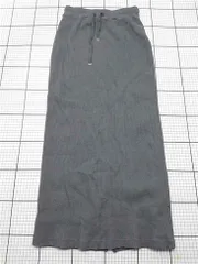 ◇ Θ チャオパニックティピー CIAOPANIC TYPY リブロングスカート M グレー系 レディース E  【1601150031938】