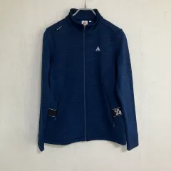 le coq sportif ルコックスポルティフ ゴルフ ネイビー 起毛 ジップアップ ジャケット