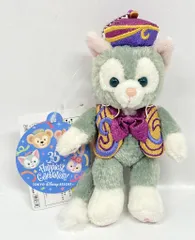 東京ディズニーシー ぬいぐるみバッジ Duffy and Friends ジェラトーニ(紫)/TDR35周年 Happiest Celebration! 35周年