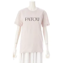 パトゥ コットン ロゴ 半袖Ｔシャツ トップス 23S-JE029-9999 アイボリー S【中古】