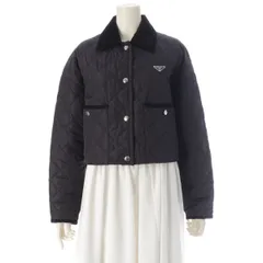 プラダ ライトRe-Nylon テーラードジャケット 29X166 ブラック 38【中古】のサムネイル